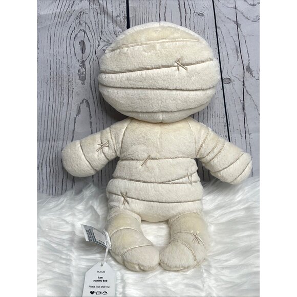 Jellycat Halloween Spooky Mummy Bob Soft Plush Toy 12 in With Tag - Picture 2 of 5